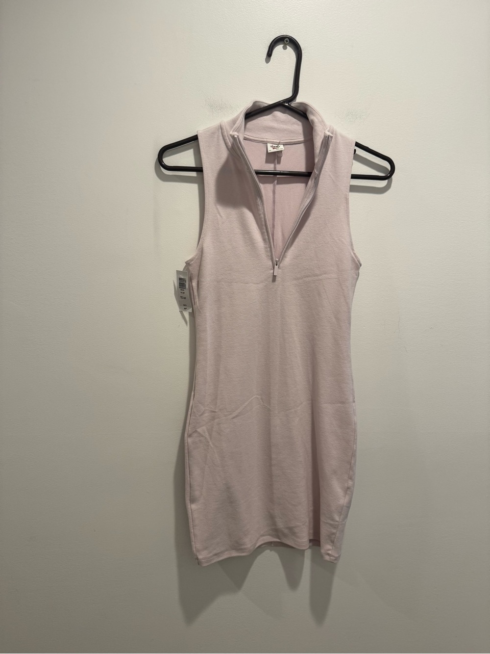 Aritzia Sunday Best Quarter Zip Mini Dress NWT